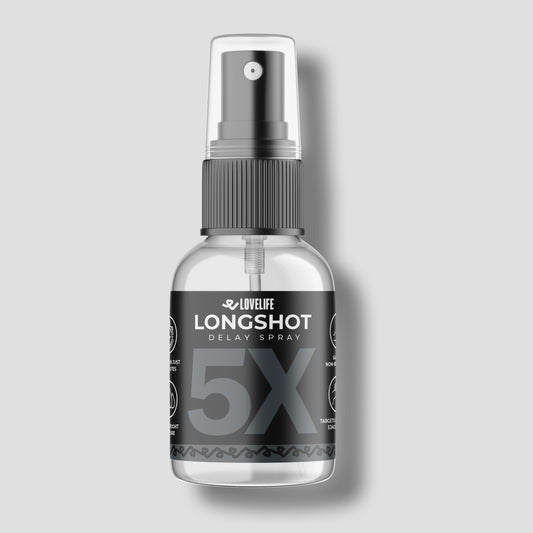 LONGSHOT Delay Spray - Achieve Strong Erections In Just 3 Minutes!